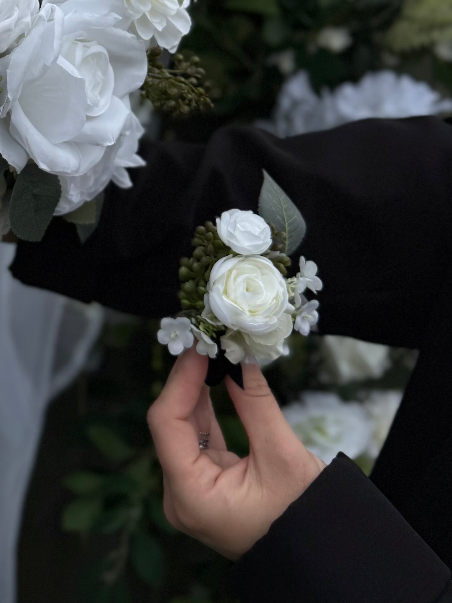 Faux Flowers - Boutonniere