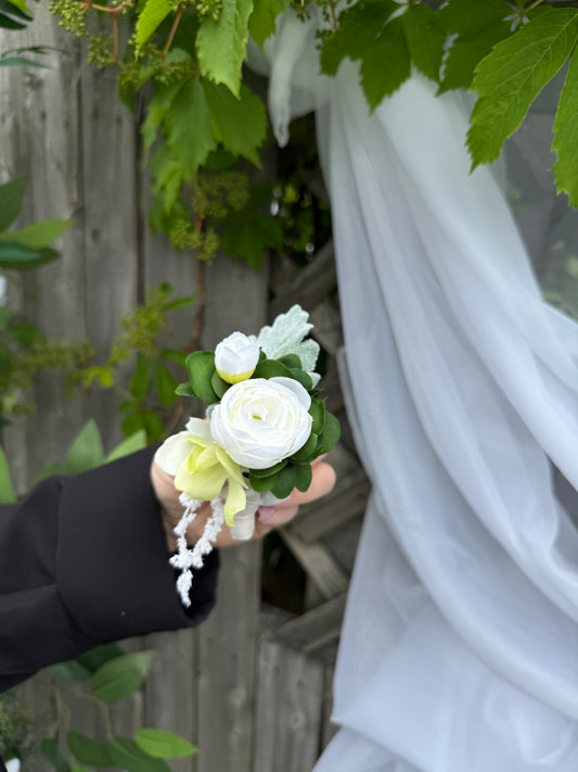 Faux Flowers - Boutonniere